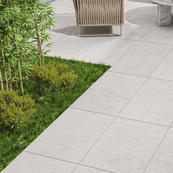 Stonedge Light Grey 600X800 Outdoor Tile - Render 2