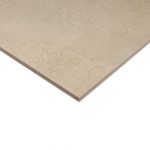 Artic Beige Brown 300x600 Matt Concrete Effect Porcelain Tile - Side Angle