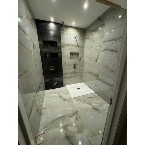 Exotic Onyx Smoke Grey 600X1200 Polished Porcelain Tile - Real 2