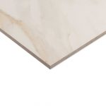 Alaska Satuario Gold 300x600 Polished Marble Effect Porcelain Tile - Side Angle