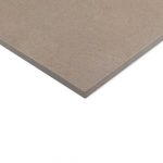 Artic Brown 600x600 Matt Concrete Effect Porcelain Tile - Side Angle