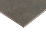 Artic Dark Grey 600x600 Polished Concrete Effect Porcelain Tile - Side Angle