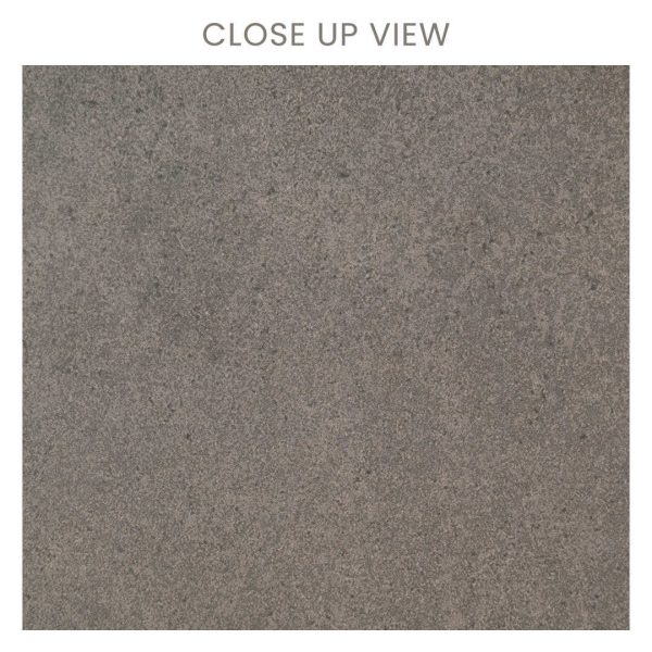 Artic Dark Grey 600x600 Polished Concrete Effect Porcelain Tile - CLose Up