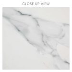 Satuario Blue 300x600 Polished Marble Effect Porcelain Tile - Close Up