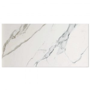 Satuario Blue 300x600 Polished Marble Effect Porcelain Tile Main