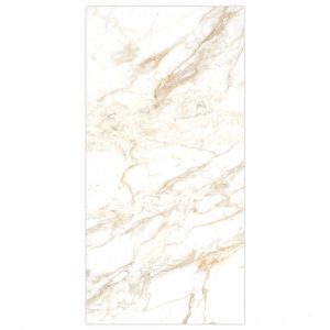 Tigron Gold 600x1200 Polished Marble Effect Porcelain Tile Main