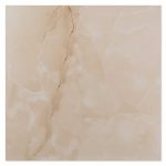 Fantasy Ocar Yellow 600x600 Polished Onyx Effect Porcelain Tile - Main