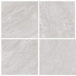 Seaback Silver 600x600 Rough Matt Outdoor Tile - All Face