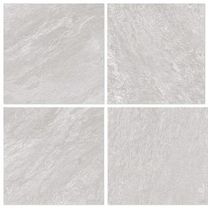 Seaback Silver 600x600 Rough Matt Outdoor Tile - All Face