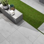Slate Rock Steel Grey 800x800 Rough Matt Outdoor Tile - Render