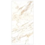 Tigron Gold 600x1200 Satin Matt Marble Effect Porcelain Tile - Main