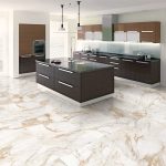 Tigron Gold 600x1200 Satin Matt Marble Effect Porcelain Tile - Render