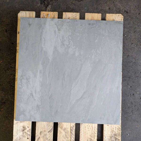 Slate Rock Steel Grey 800x800 Rough Matt Outdoor Tile - Real Image 3