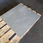 Slate Rock Steel Grey 800x800 Rough Matt Outdoor Tile - Real Image 4