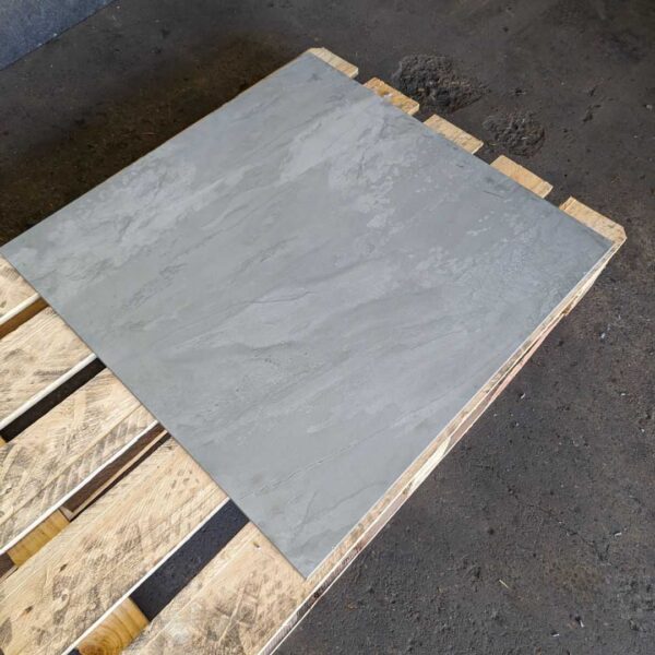 Slate Rock Steel Grey 800x800 Rough Matt Outdoor Tile - Real Image 4
