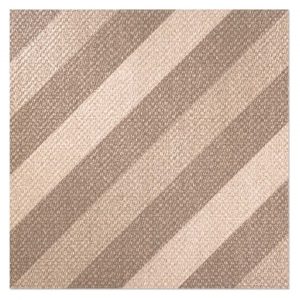 Woven Crochet Mocha Yellow 600x600 Matt Fabric Effect Porcelain Tile Main