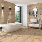 Orgo Nogal Yellow 200x1200 Matt Anti Slip Wood Effect Porcelain Tile - Render