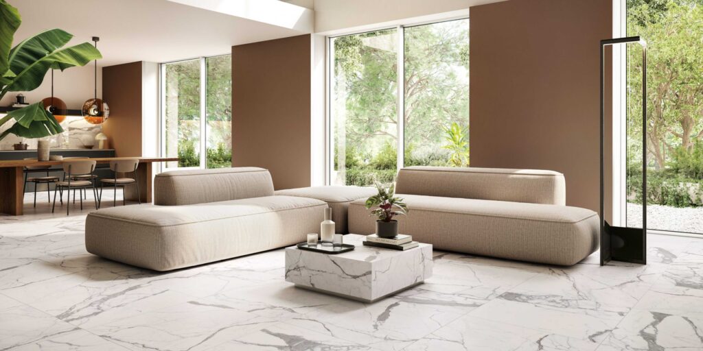 Peace in Your Palace with Marble Effect Tile