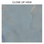 Horizon Sky Blue 600x1200 Polished Mable Effect Porcelain Tile - Close Up
