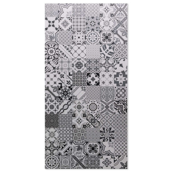 Victorian Grey 600x1200 Decor Porcelain Tile - Main