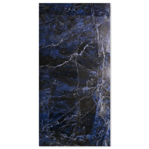 Kashmire Blue 600x1200 Polished Marble Effect Porcelain Tile Main