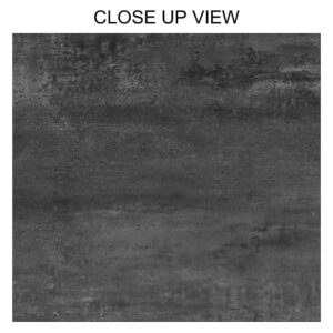 Alloy Iron Grey 600x600 Lappato Metal Effect Porcelain Tile - Close Up