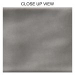 Landmade Grey 75x300 Plain Ceramic Tile - Close Up