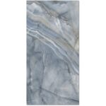 Glamour Smerato Blue 600x1200 Polished Marble Effect Porcelain Tile - Main