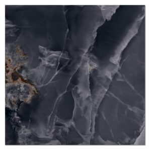 Iceland Midnight Grey 600x1200 Polished Onyx Effect Porcelain Tile - Main
