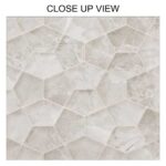 Motown Perla Grey 250x700 Decor Ceramic Tile - Close Up