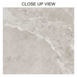 Motown Perla Grey 250x700 Polished Stone Effect Ceramic Tile - Close Up
