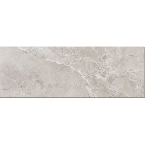 Motown Perla Grey 250x700 Polished Stone Effect Ceramic Tile - Main