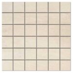 Weller White 300x300 Matt Mosaic Porcelain Tile - Main