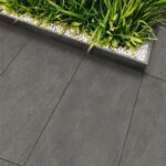 Basaltino Piombo Grey 600X600 Outdoor Tile - Render 2