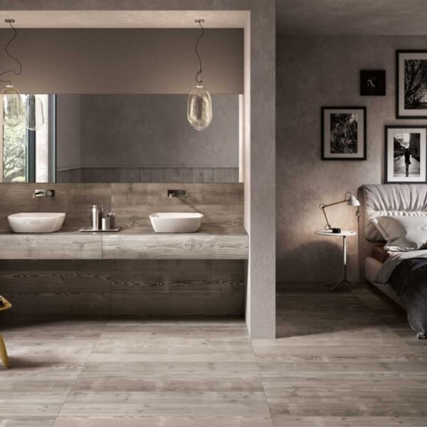 Just Mix Grigio Grey 300X1200 Outdoor Tile - Render 2