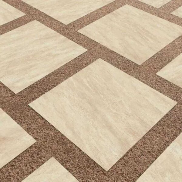 Moonstone Cream 600X600 Outdoor Tiles - Render 3