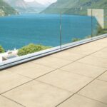 Moonstone Cream 600X600 Outdoor Tiles - Render