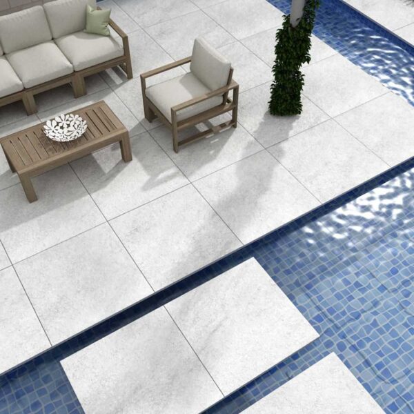 Hammerstone Grey 600X900 Outdoor Porcelain Tile - Render